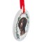 E & S Imports 3.5 Inch Ceramic German Shorthair Pointer Ornament Christmas Tree Ornament , Christmas Decor Dog Puppy Ribbon Cherish Pet